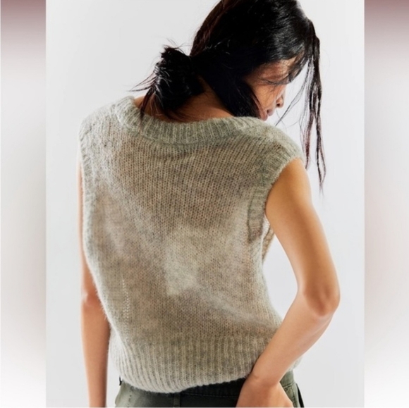 Free People Dream Maker Alpaca Vest - Picture 4 of 6